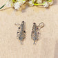 "Rumi"Silver Look Alike Oxidized Earcuff