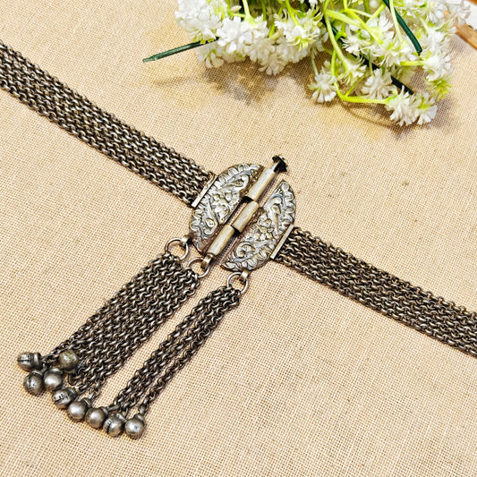 "Kamarbandh" Silver Look Alike Waistbelt