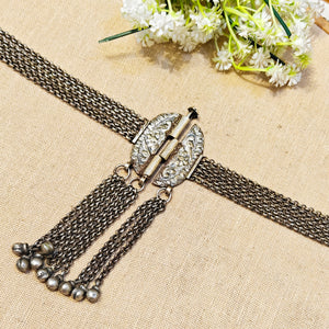 "Kamarbandh" Silver Look Alike Waistbelt