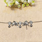 "Saira"Silver Look Alike Oxidized Bracelets