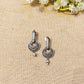 "Tilak"Silver Look Alike Oxidized Earrings