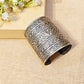 "Dvani"Silver Look Alike Oxidized Kada