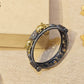 "Elle"Silver Look Alike Dual Tone Kada