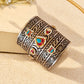 "Nyra"Silver Look Alike Kundan Handcuff