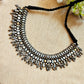 "Nori" Silver Look Alike Oxidized Choker