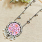 "Fish"Silver Look Alike Oxidized MobileChain