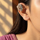 "Leaf"Silver Look Alike Earcuff