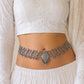 Skye Silver Look Alike Traditional Oxidized Kamarband