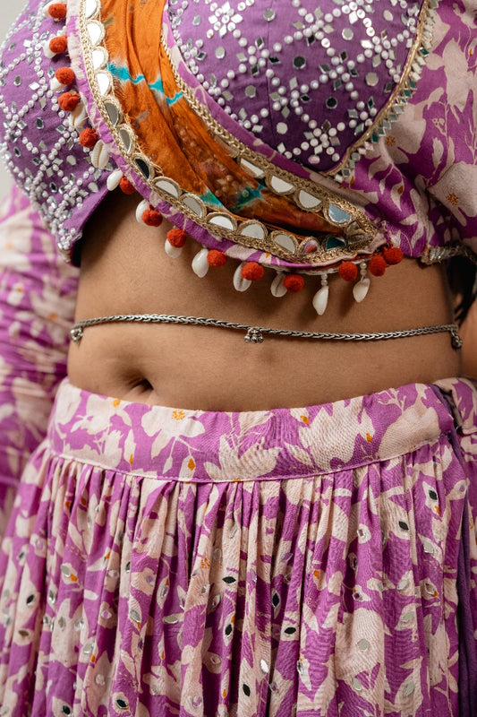 "Ninita" Silver Look Alike Waistbelt