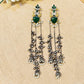 "Mrinal" Look Alike Dual Tone Stone Earring
