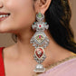 "Annarkali" Silver Plated Earrings