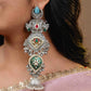"Annarkali" Silver Plated Earrings