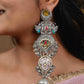 "Annarkali" Silver Plated Earrings