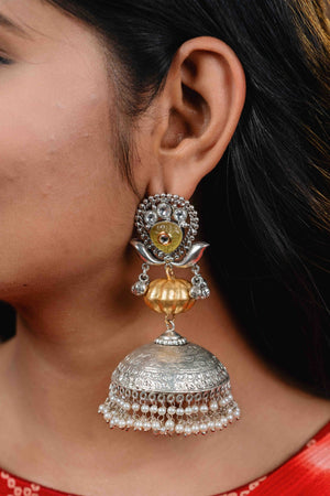 "Cherry" Silver Plated Earring