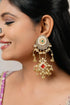 "Nazakat" Silver Plated Earring