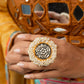 " Vriha " Silver Plated Ring