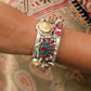 "Vasanti” Silver Plated Handcuffs