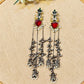 "Mrinal" Look Alike Dual Tone Stone Earring