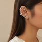 “Titlis” Butterfly Silver Look Alike Earcuff for Navratri