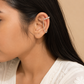 "Beaded" Oxidized Hoop Earcuffs for Women