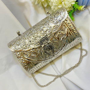 " Modva " Silver Look Alike Purse