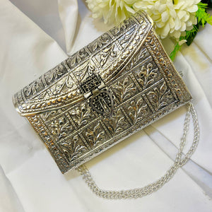 " Senso " Silver Look Alike Purse