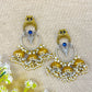 ethnic jhumka earrings