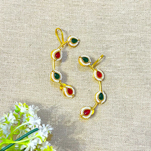 Kundan Earcuffs