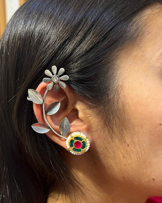 Oxidised Earcuff