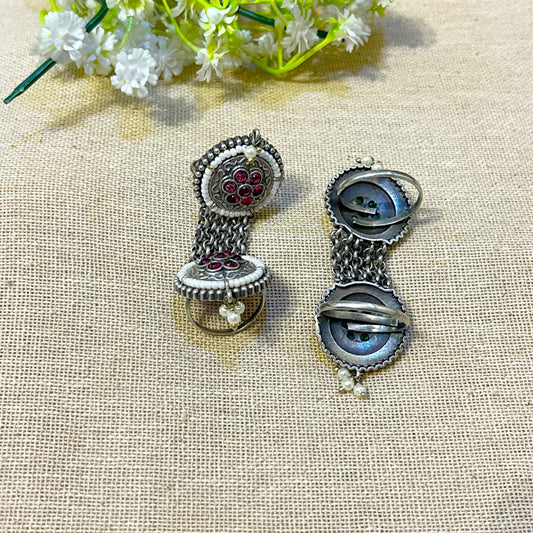 "Triff" Silver Look Alike Oxidised Rings