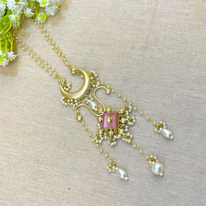 "Crest" Silver Look Alike Necklaces