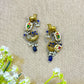"Aether" Silver Look Alike Kundan Earcuff