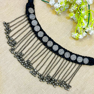 "Juniper" Silver Look Alike Choker