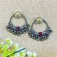 "Neon" Silver Look Alike Earrings