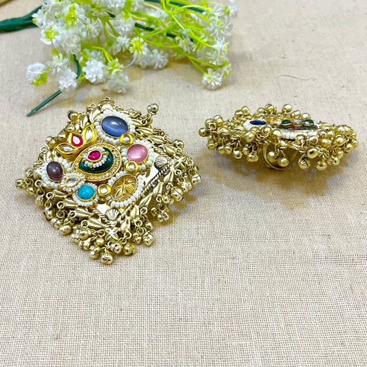 Golden ghungroo ring