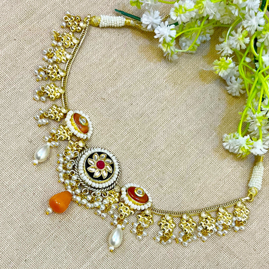 "Orion" Silver Look Alike Chokers